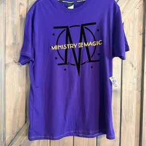 Ministry of Magic Purple Graphic Tee - Unbranded